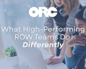 High Performing ROW Teams