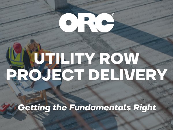 Utility ROW Project Delivery