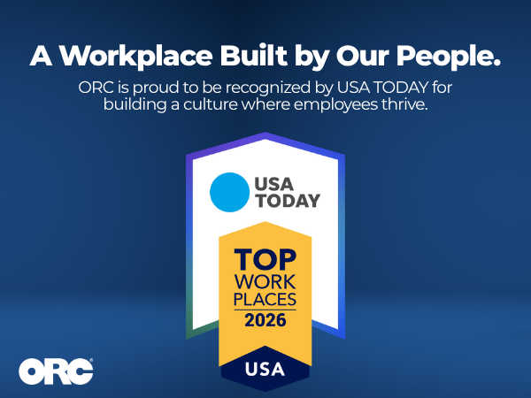 ORC Earns 2026 USA TODAY Top Workplaces Award